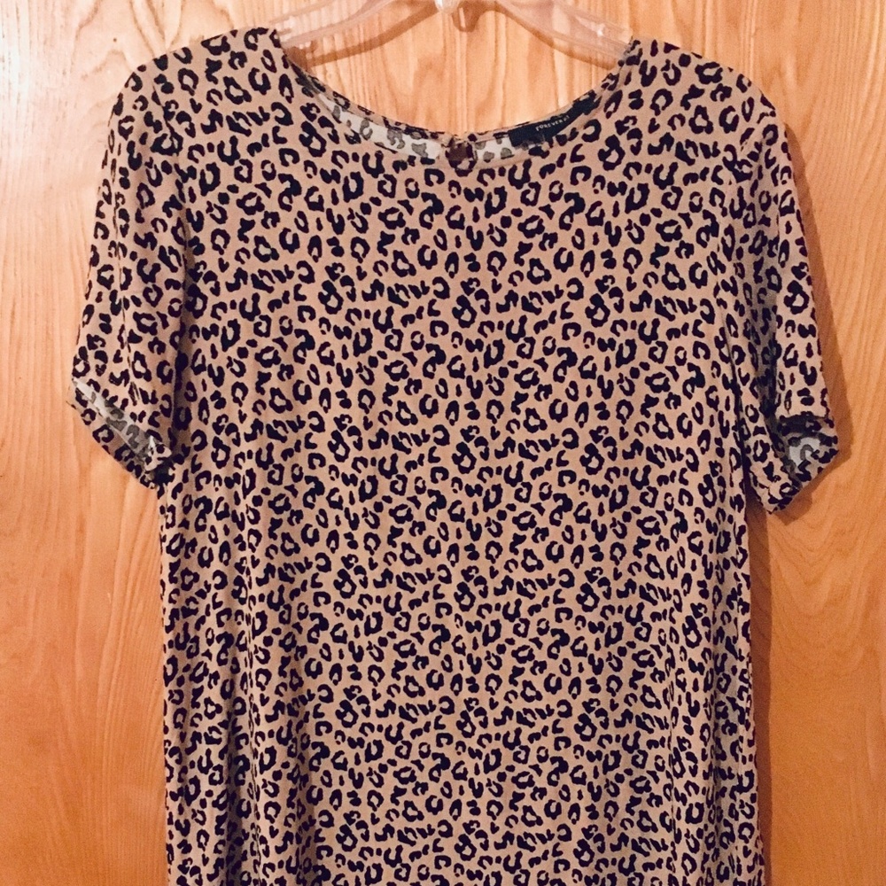 Forever 21 Leopard Print Dress